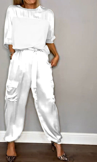 Irma | Elegant satin set