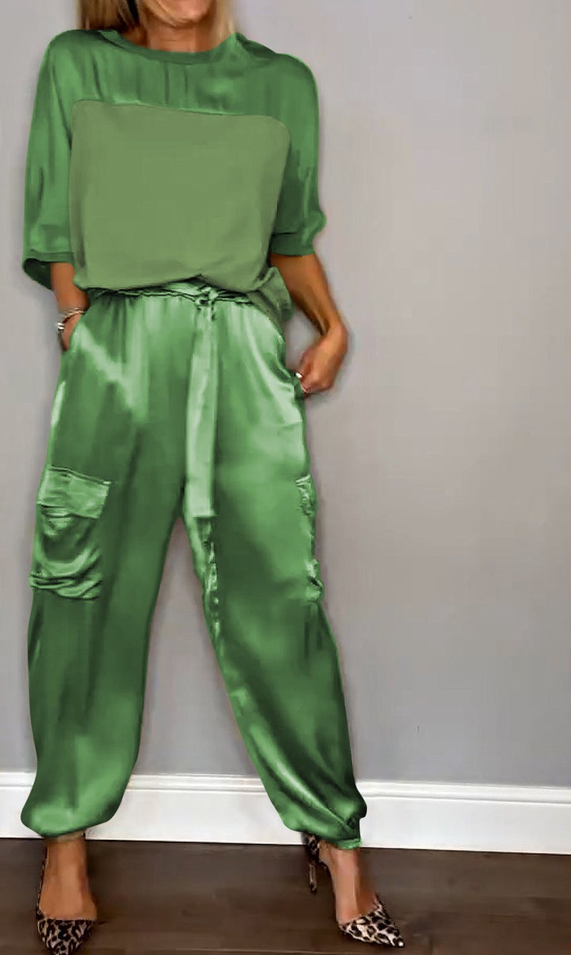 Irma | Elegant satin set