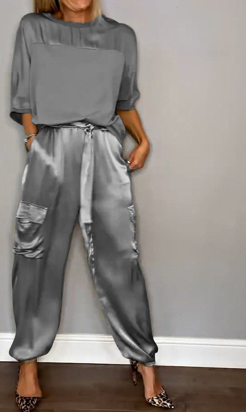 Irma | Elegant satin set