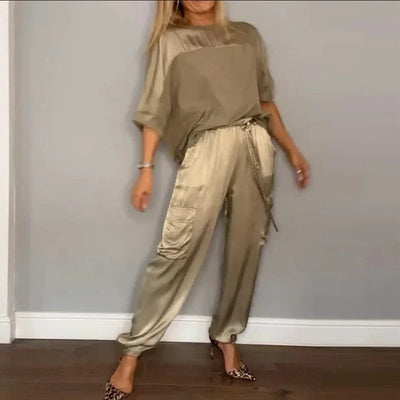 Irma | Elegant satin set