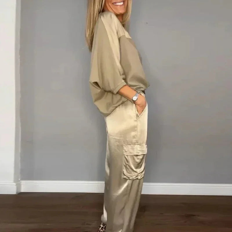 Irma | Elegant satin set