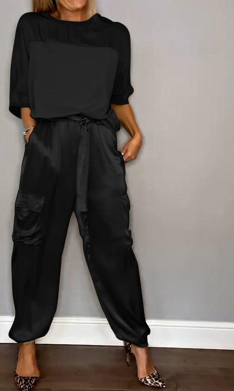Irma | Elegant satin set