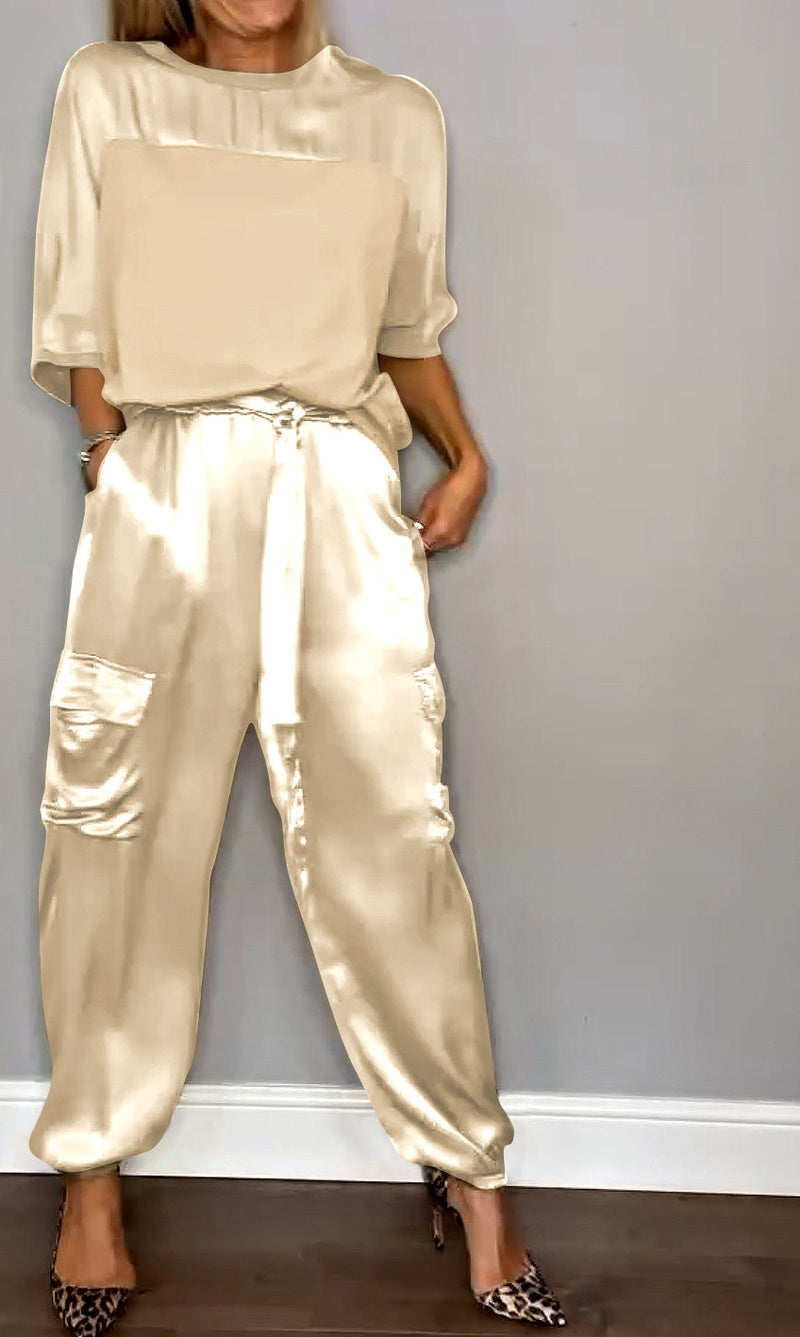 Irma | Elegant satin set