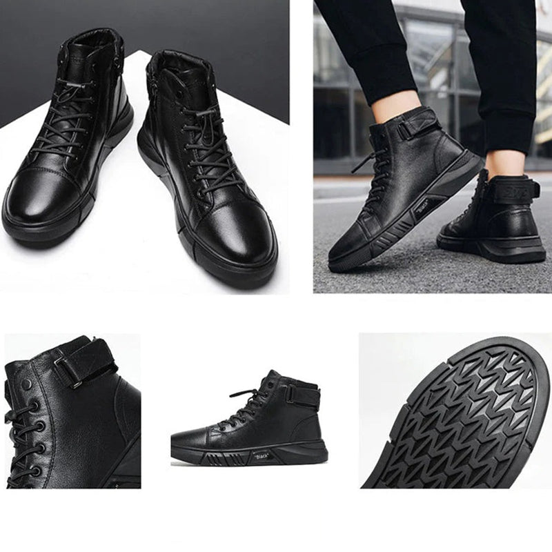 Paul | Modische schwarze Stiefel