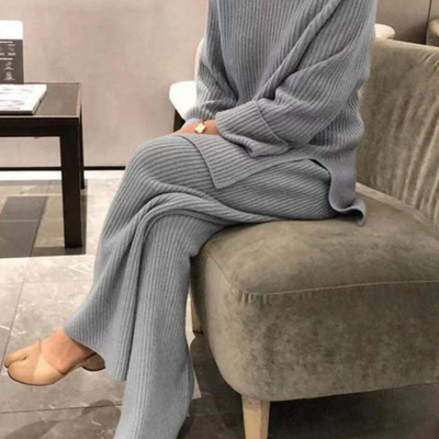 Elke | Pullover und Strickhose