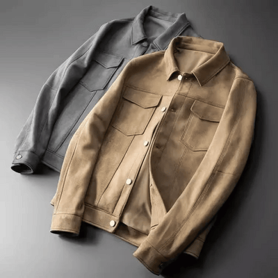 Alwin | Modische Wildlederjacke