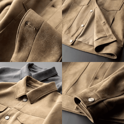 Alwin | Modische Wildlederjacke