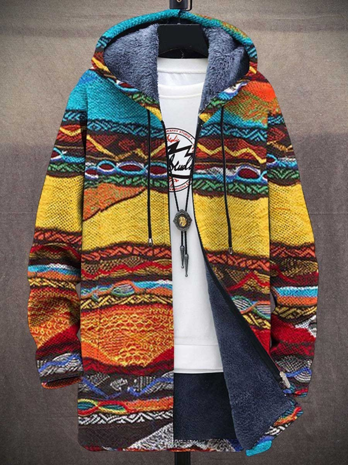 Anselm | Kunstvoll bedruckte Jacke