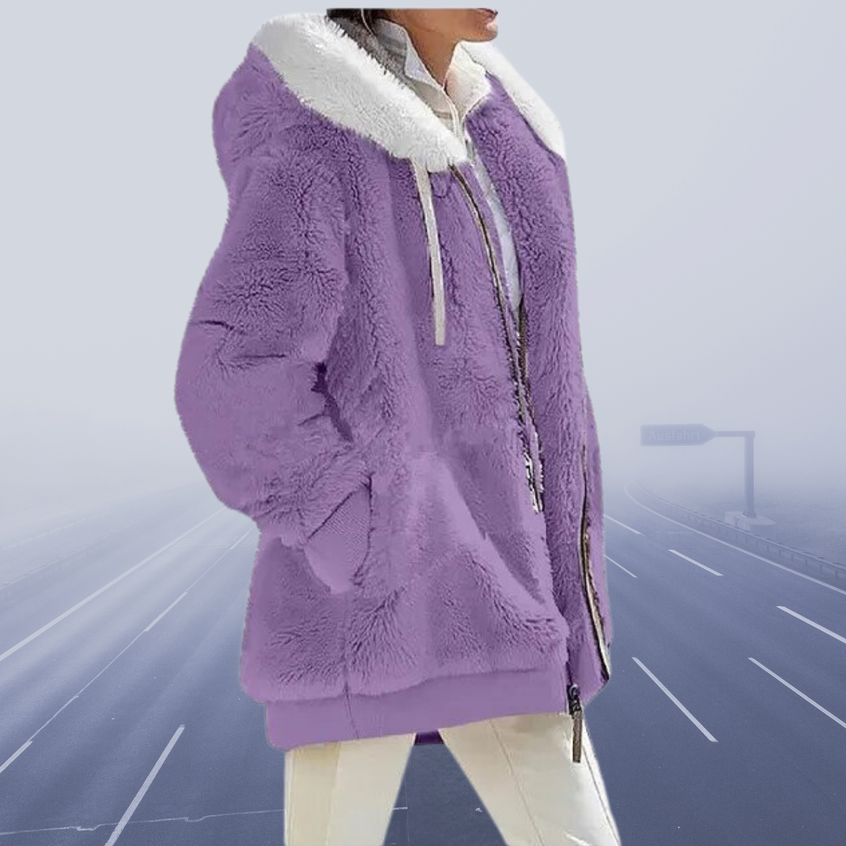 Julia | Bequeme superwarme Fleecejacke