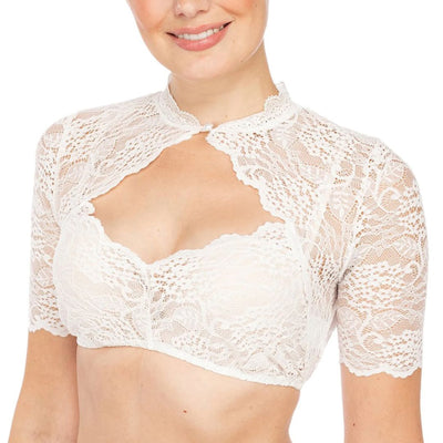 Dirndlbluse - Elegante Spitze für Festliche Anlässe-1