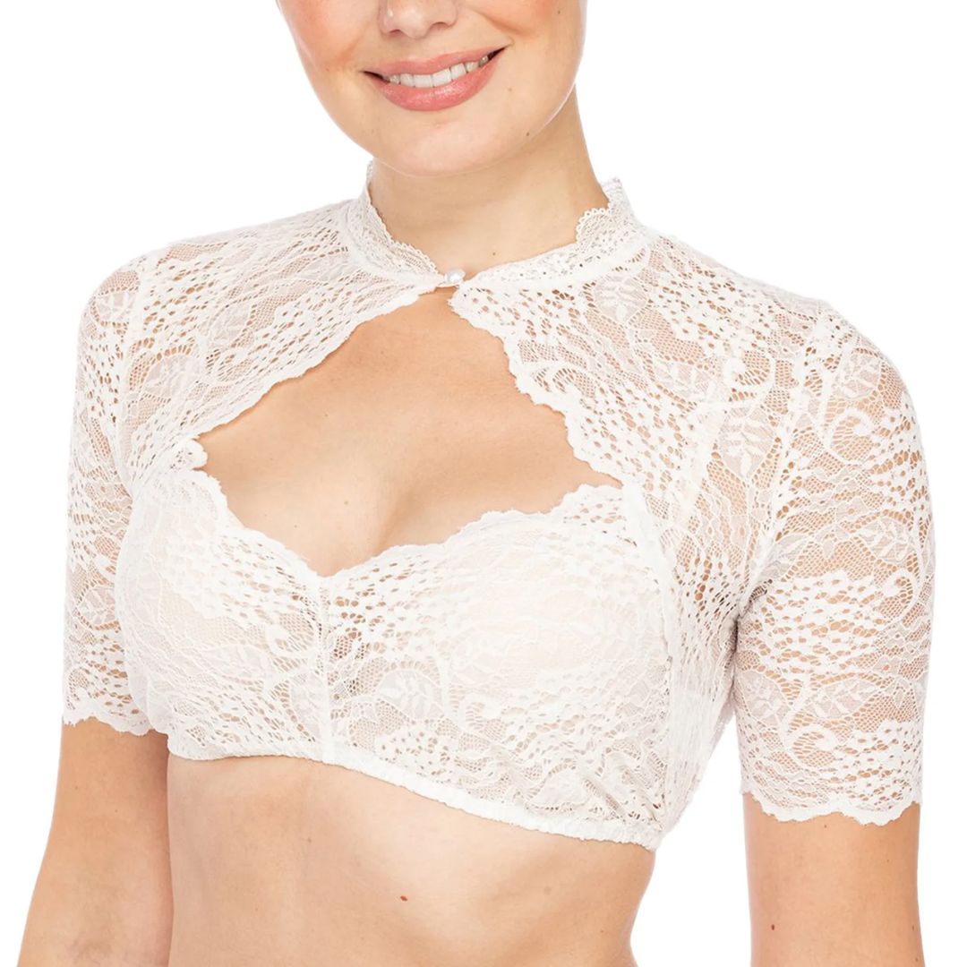 Variant image for Dirndlbluse - Elegante Spitze für Festliche Anlässe-6