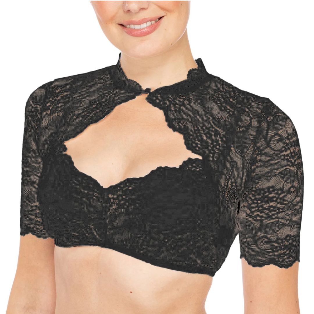 Nora | Bluse Elegante Spitze für Festliche Anlässe