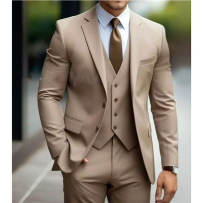 Christian | Elegance Herren-Hochzeitsanzug 3-teiliges Ensemble