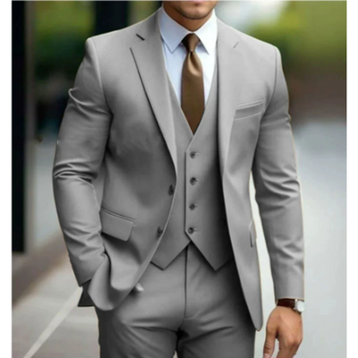 Christian | Elegance Herren-Hochzeitsanzug 3-teiliges Ensemble