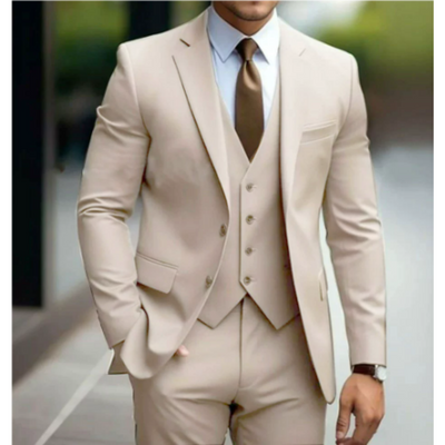 Christian | Elegance Herren-Hochzeitsanzug 3-teiliges Ensemble