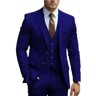 Christian | Elegance Herren-Hochzeitsanzug 3-teiliges Ensemble