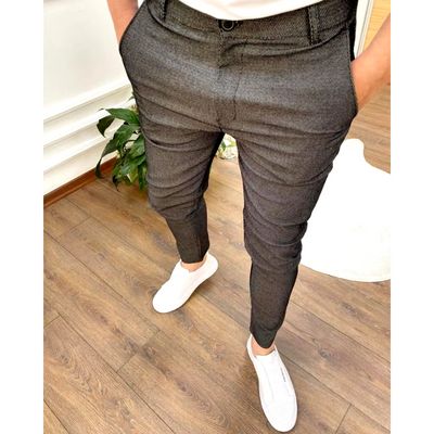 Variant image for Elegante | Business-Hose für Männer – Klassischer Schnitt, Schwarz, Hochwertiger Elastischer Stoff-29