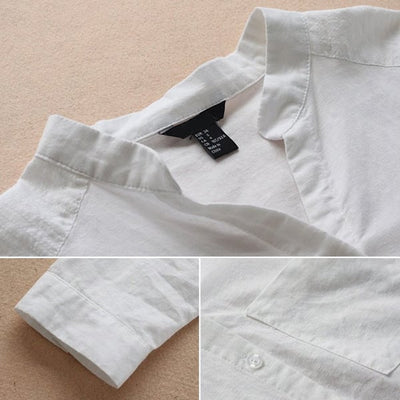 Andrea | Luftige elegante Bluse aus Baumwolle