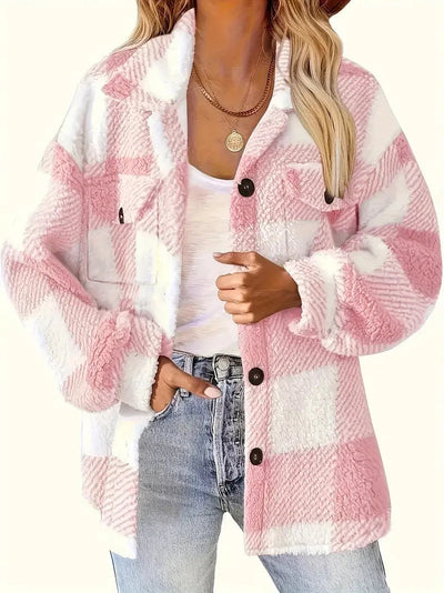 Stefanie | Warme Fleece Jacke