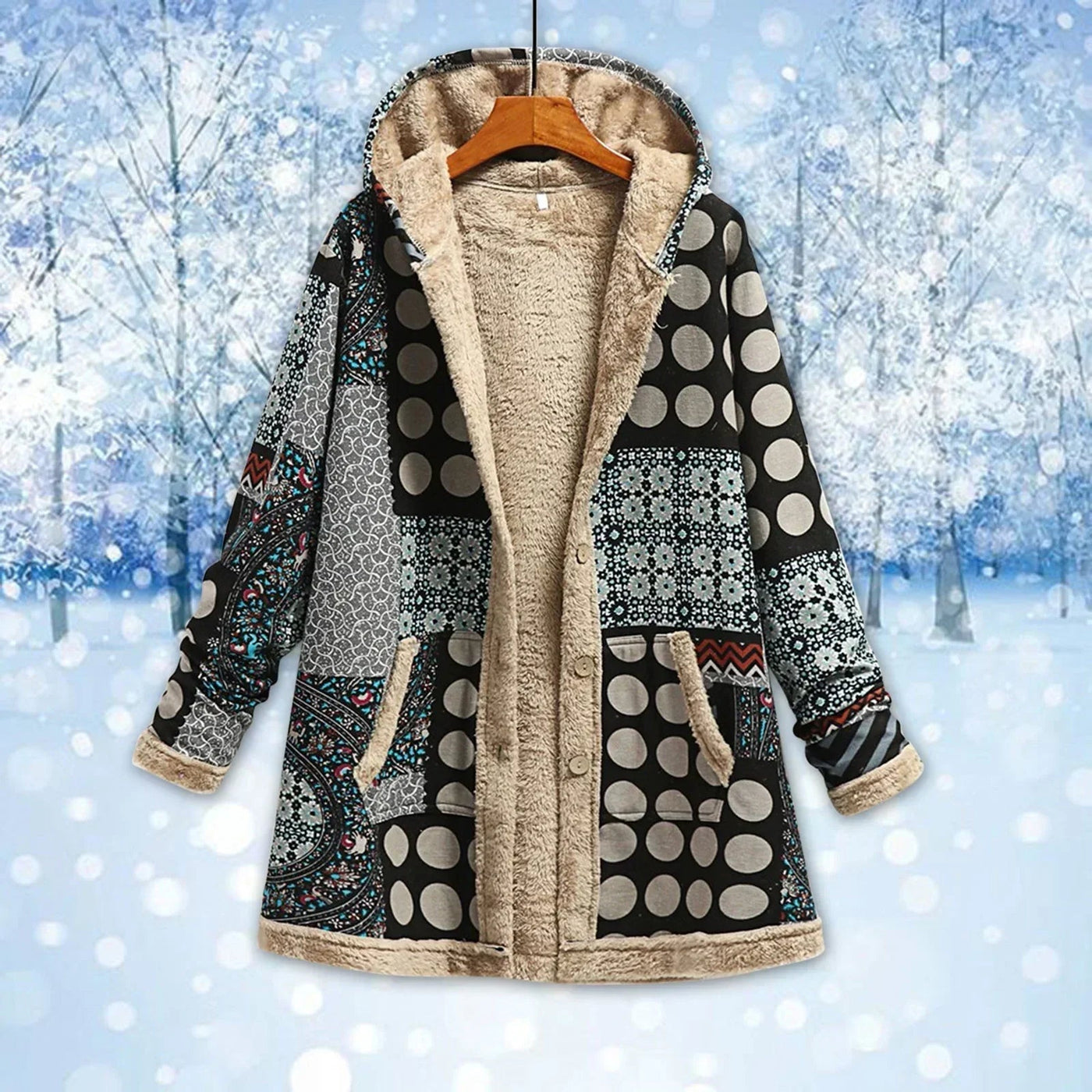 Maria | Wärme und Stil vereint in einer Fleece Jacke