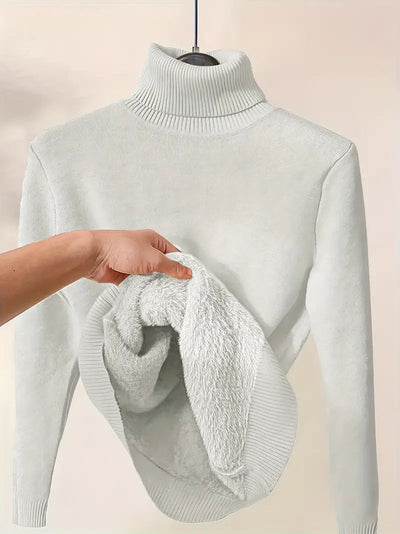 Andrea | Bequemer Rollkragenpullover