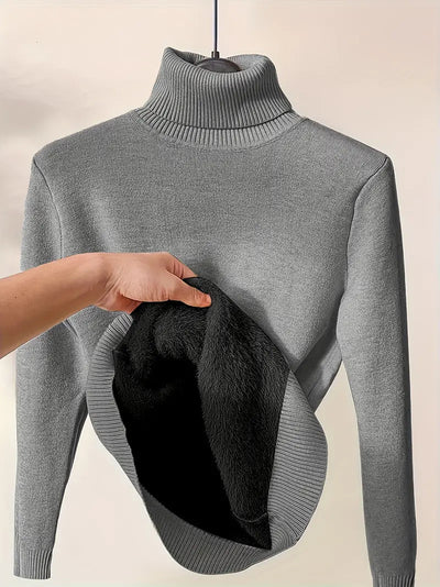 Andrea | Bequemer Rollkragenpullover