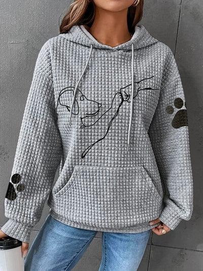Angelika | Entspannt und Stilvoller Warmer Kapuzenpulli