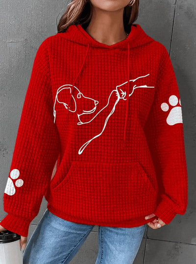 Angelika | Entspannt und Stilvoller Warmer Kapuzenpulli