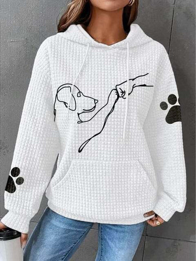 Angelika | Entspannt und Stilvoller Warmer Kapuzenpulli