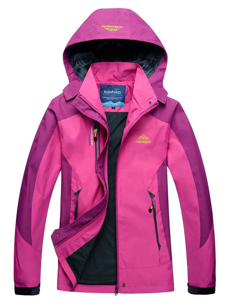 Vanessa | Winddicht & Wasserdicht Warme Regenjacke