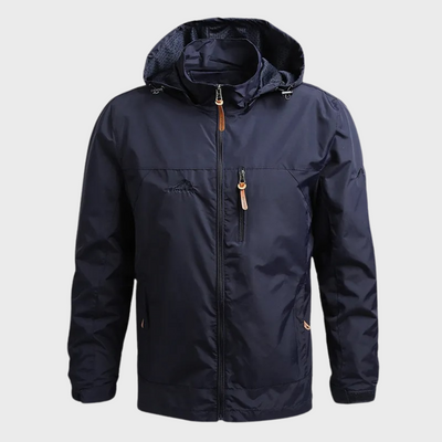 Luca | Wasserdichte Jacke mit hohem Kragen