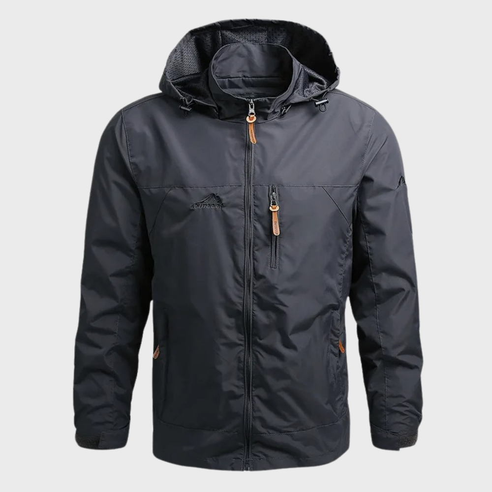 Luca | Wasserdichte Jacke mit hohem Kragen