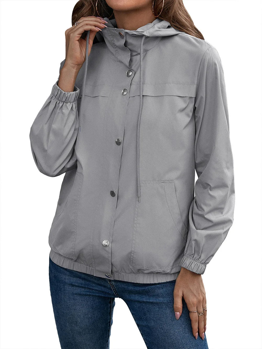 Johanna | Wasserdichter Trenchcoat mit Kapuze
