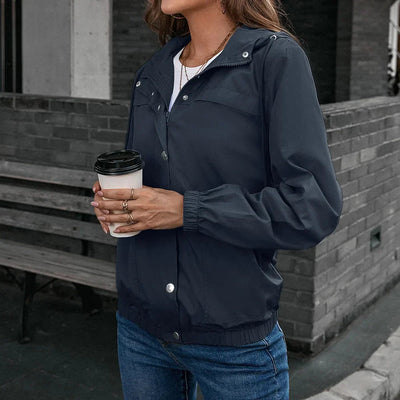 Johanna | Wasserdichter Trenchcoat mit Kapuze