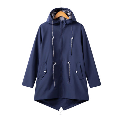 Sophia | Wasserdichter Trenchcoat mit Kapuze