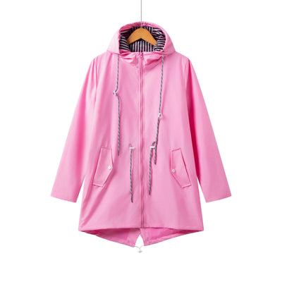 Sophia | Wasserdichter Trenchcoat mit Kapuze