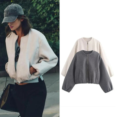Karolin | Elegante und bequeme Übergangsjacke