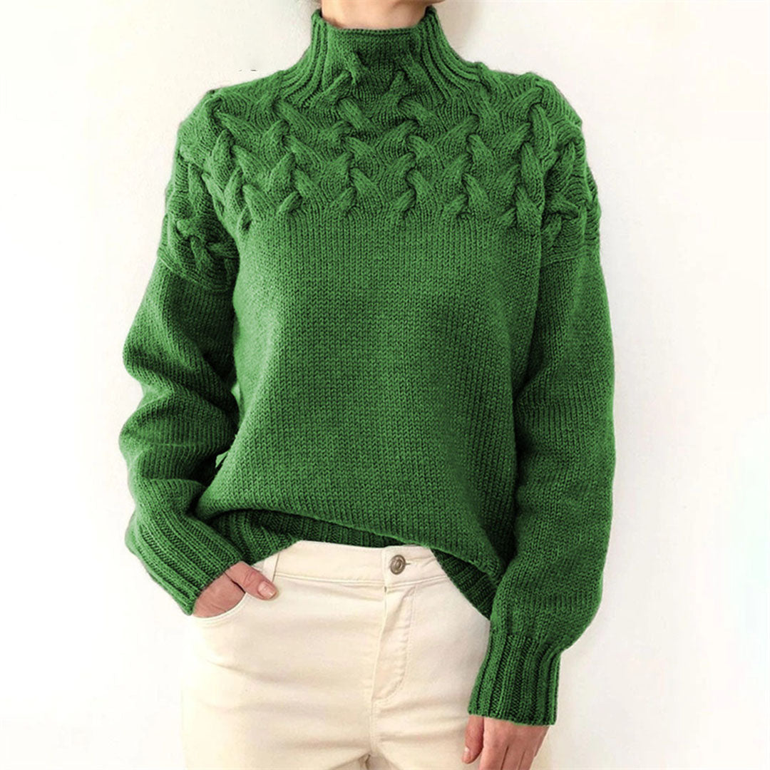 Christine | Wärme und Stil Rollkragen Strickpullover