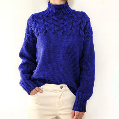 Christine | Wärme und Stil Rollkragen Strickpullover