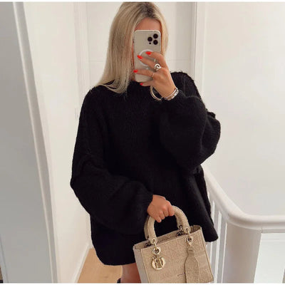 Jessica | Weicher Oversize Strickpullover