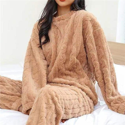 Maria | Weiches Fleece Schlafanzug Set