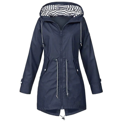 Lisa | Winddichte Regenjacke für mit Kapuze