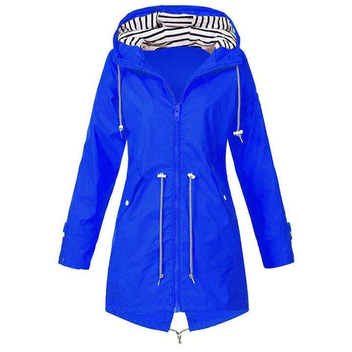 Lisa | Winddichte Regenjacke für mit Kapuze