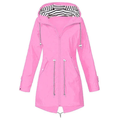 Lisa | Winddichte Regenjacke für mit Kapuze