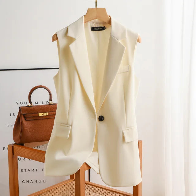 Wendy | Eleganter Ärmelloser Blazer für Damen-2