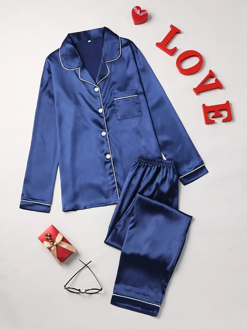 Hanna | Elegantes Pyjama-Set