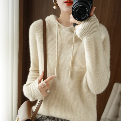 Jennifer | Zeitloser Kapuzenpullover mit Langarm