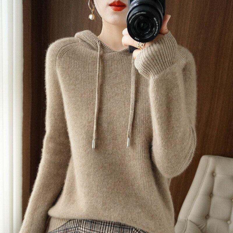 Jennifer | Zeitloser Kapuzenpullover mit Langarm