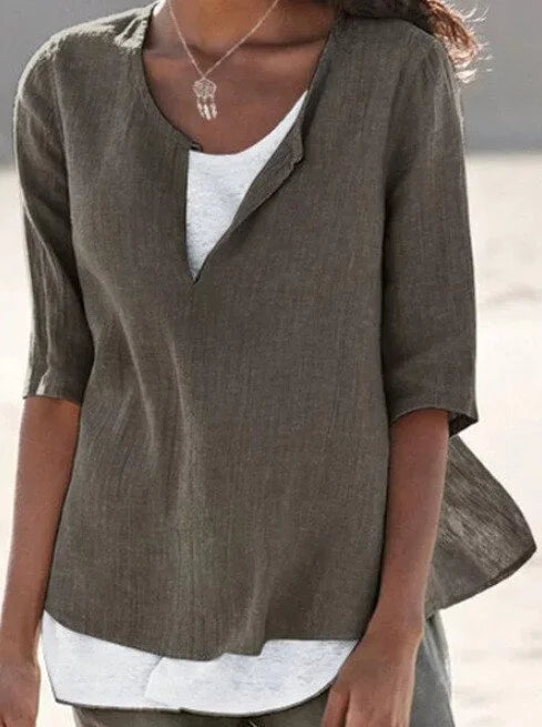 Livia | Damenbluse mit Lagenlook – Vielseitig und Stilvoll 5