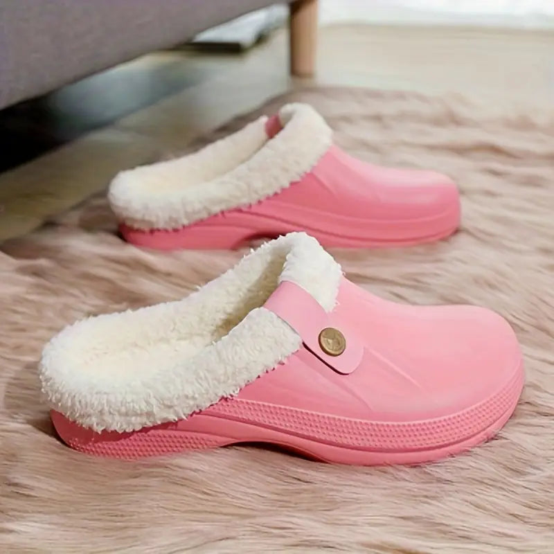 Johanna | Unisex Fleece gefütterte Clogs